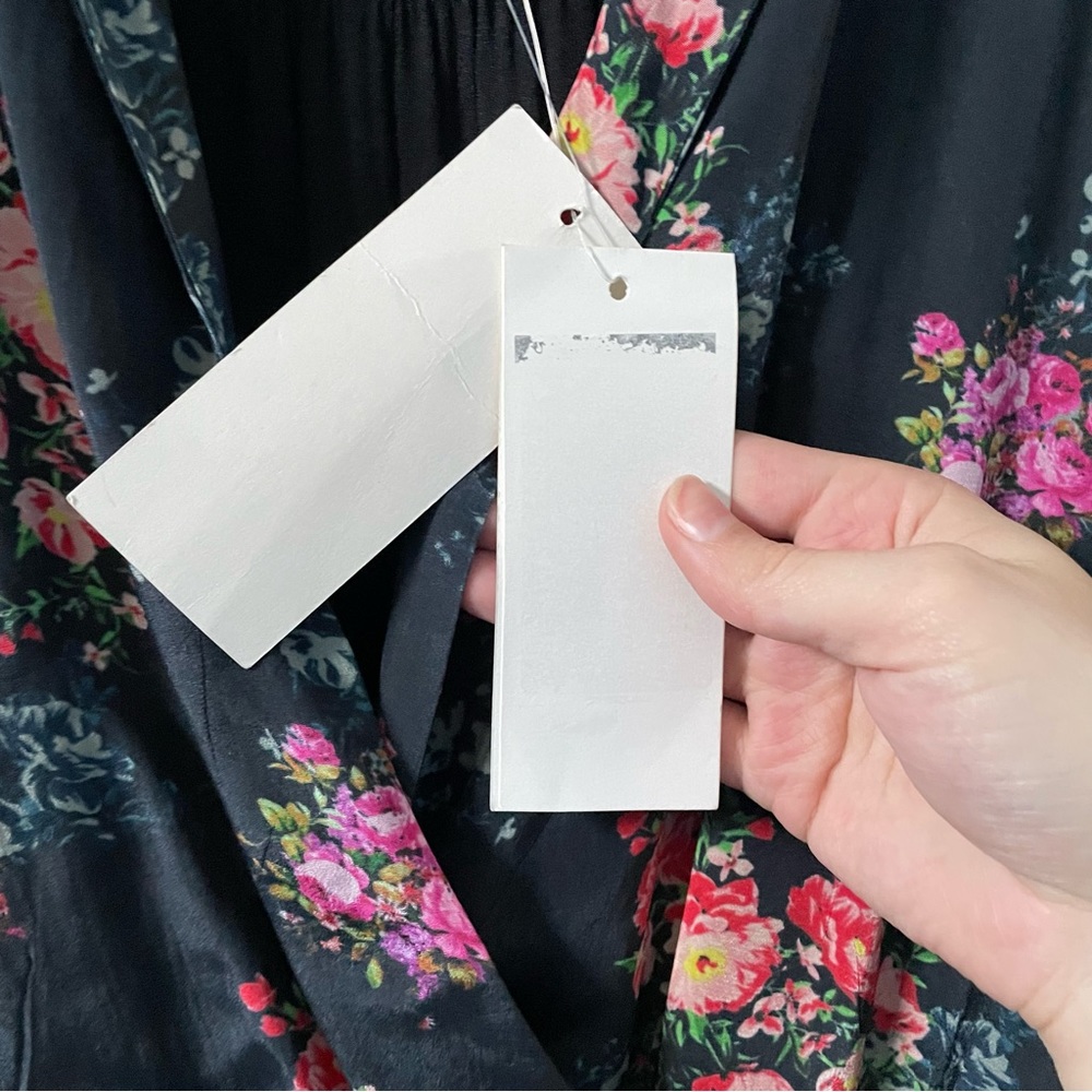 NWT Rococo Sand Floral Wrap Dress - Picture 8 of 13